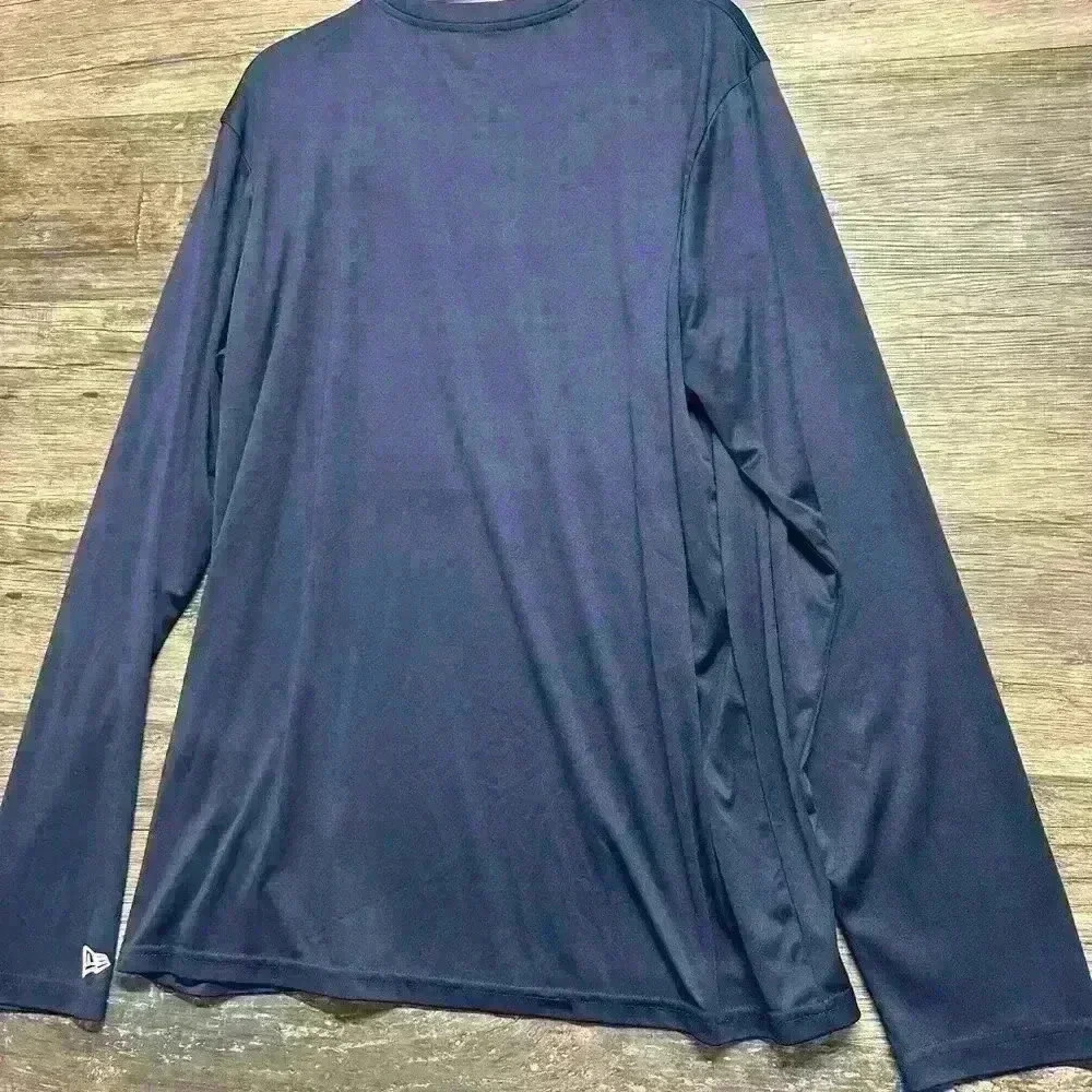 New Era Navy New England Patriots Long Sleeve Shirt - Picture 4 of 4